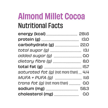 The Whole Truth Protein Bar - Almond Millet Cocoa - 55 gm