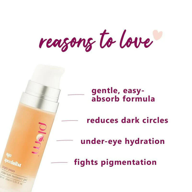 Plum Bright Years Under-Eye Recovery Gel - 15 ml
