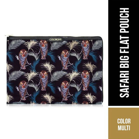 Colorbar Pouch Safari Big Flat Pouch - Multi - 1 Pouch