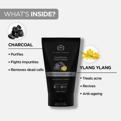 The Man Company Charcoal Face Care Kit - Kit