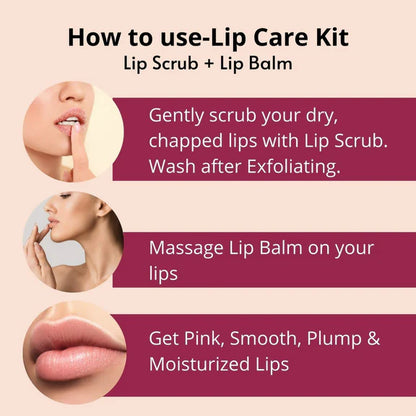 Urbaano Herbal Beetroot Lip Care Kit - Kit