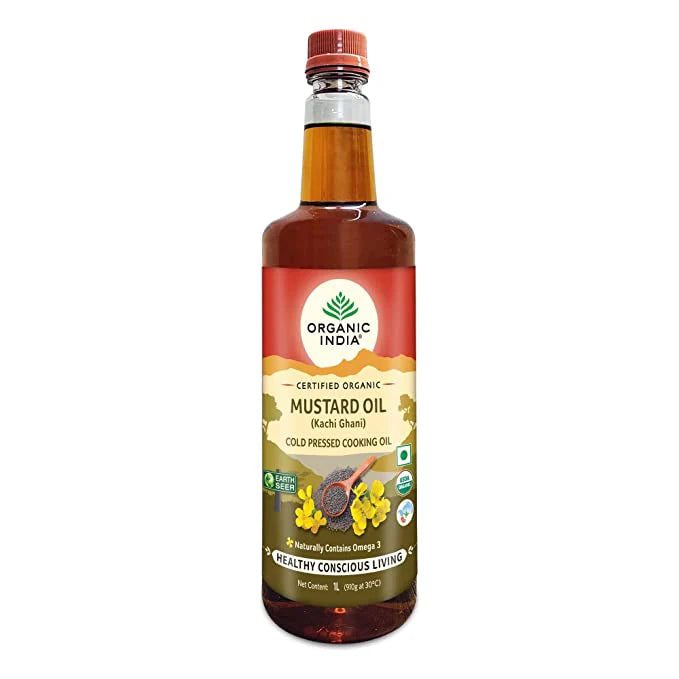 Organic India Mustard Oil-1000 ml