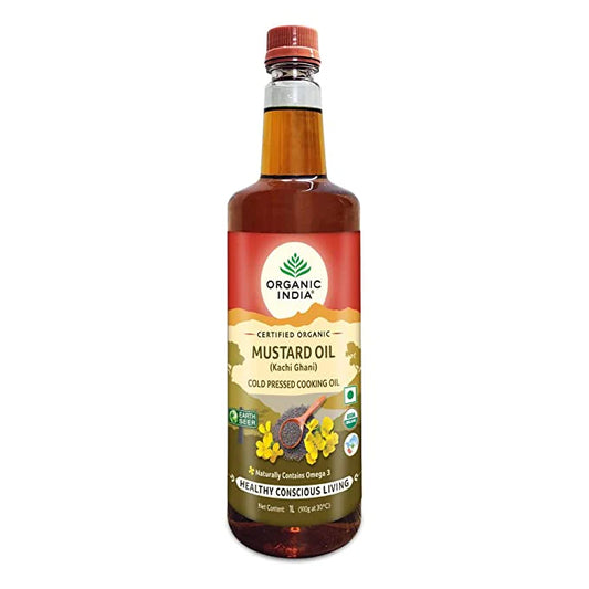 Organic India Mustard Oil-1000 ml