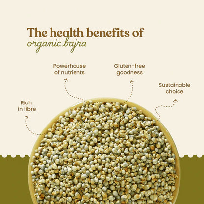 Bharat Vedica Organic Pearl Millet - Organic Bajra