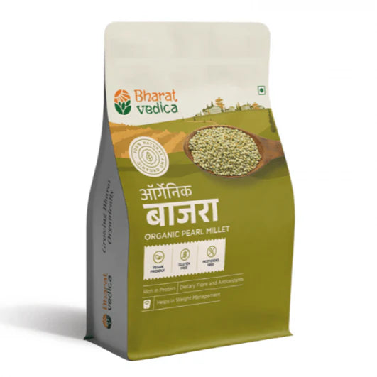 Bharat Vedica Organic Pearl Millet - Organic Bajra