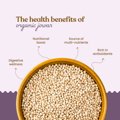 Bharat Vedica Organic Sorghum Millet - Organic Jowar