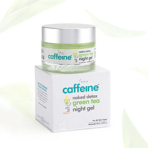mCaffeine Naked Detox Green Tea with Vitamin C Night Gel - 50 ml