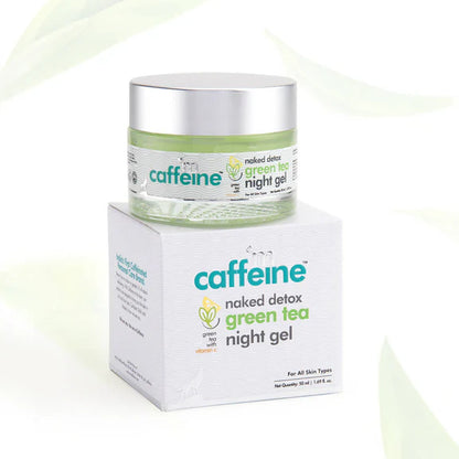 mCaffeine Naked Detox Green Tea with Vitamin C Night Gel - 50 ml