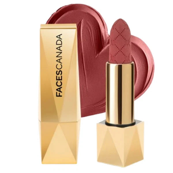 Faces Canada Comfy Silk Obsession Lipstick - Playful Peach 03 - 4 gm