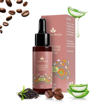 Avimee Herbal Scalptone Dandruff Serum With Nilscurf & Hyaluronic Acid - 25 ml