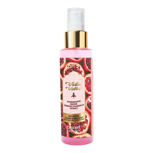 Vedic Valley Face Mist & Toner With Blue Light Filters Pomegranate - 100 ml
