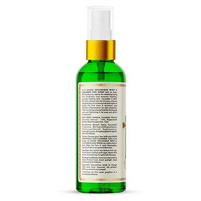 Khadi Organique Mint & Cucumber Face Spary - 100 ml