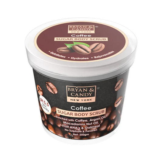 Bryan & Candy Coffee Sugar Body Scrub - 250 gm