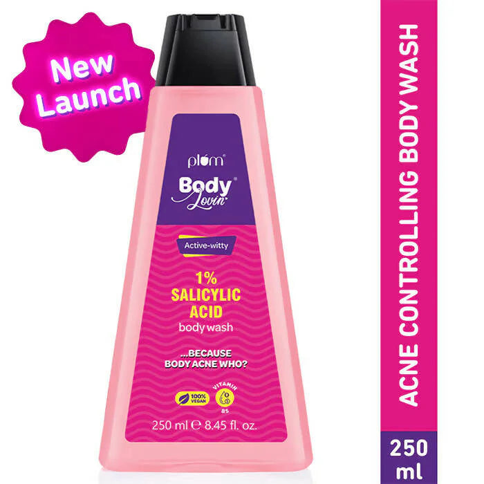 Plum BodyLovin 1% Salicylic Acid Body Wash - 250 ml