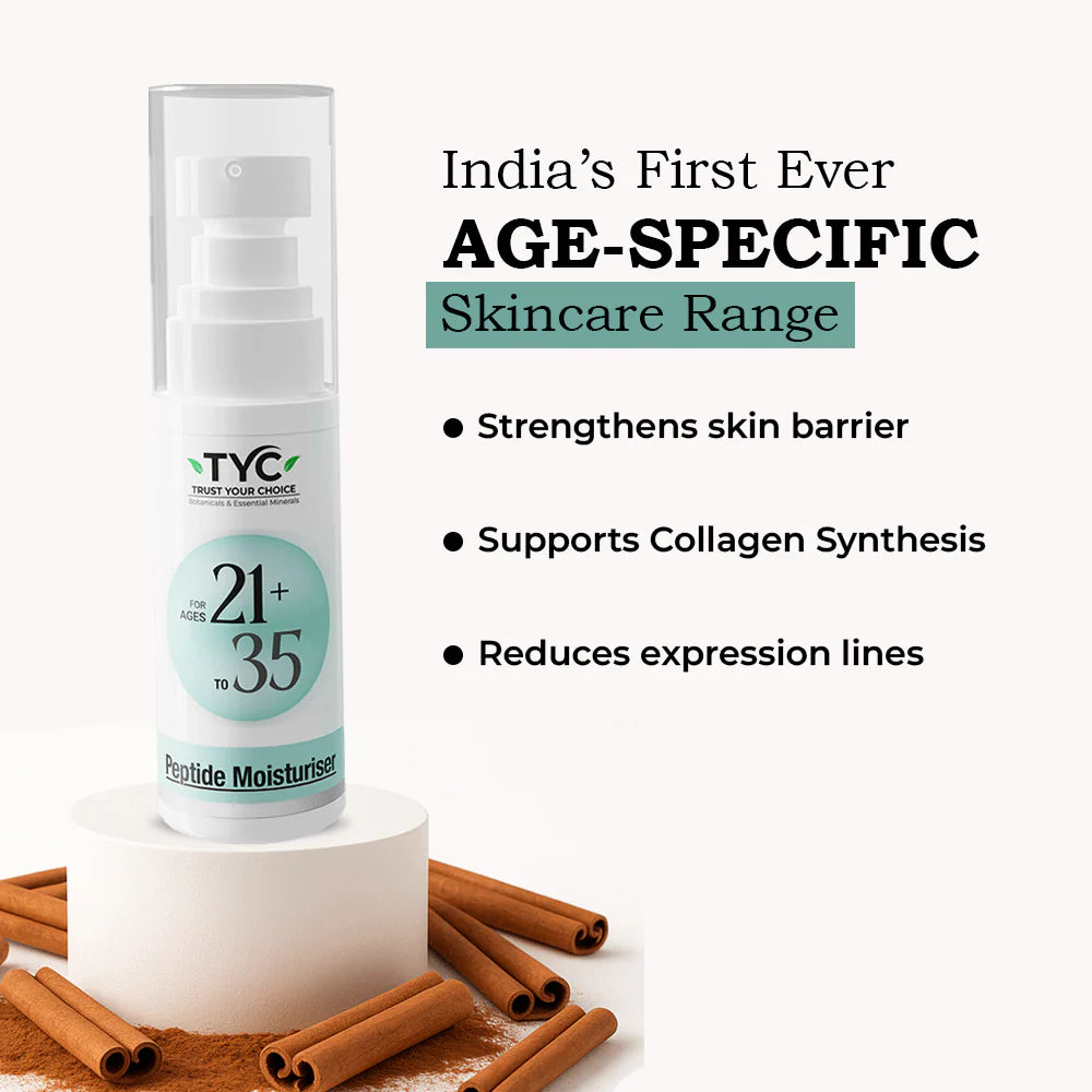 TYC Peptide Moisturizer For Ages 21–35 - 50 ml