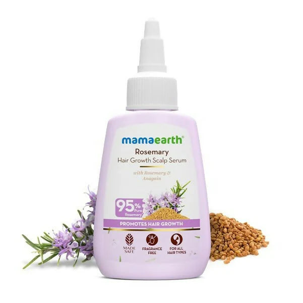 Mamaearth Rosemary Hair Growth Scalp Serum with 95% Pure Rosemary Oil