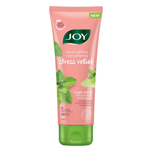 Joy Spearmint & Eucalyptus Face & Body Scrub - 200 gm