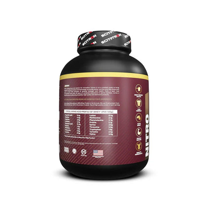 Scitron Ripped Whey Protein Powder Flavor Chocolate Fudge Brownie - 1.81 kg