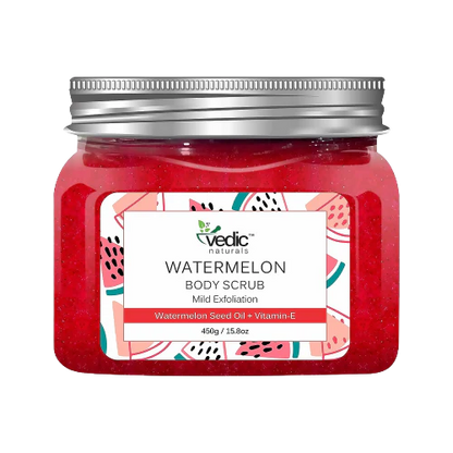 Vedic Naturals Watermelon Body Scrub - 450 gm