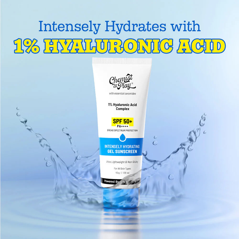 Chemist At Play Intensely Hydrating Gel Sunscreen SPF 50+ - 45 gm
