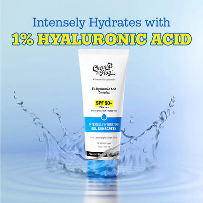 Chemist At Play Intensely Hydrating Gel Sunscreen SPF 50+ - 45 gm