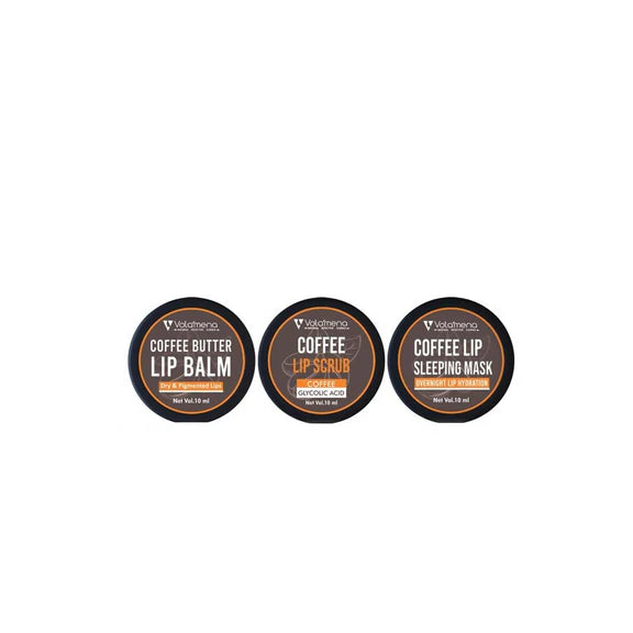 Volamena Coffee Lip Care Kit - kit