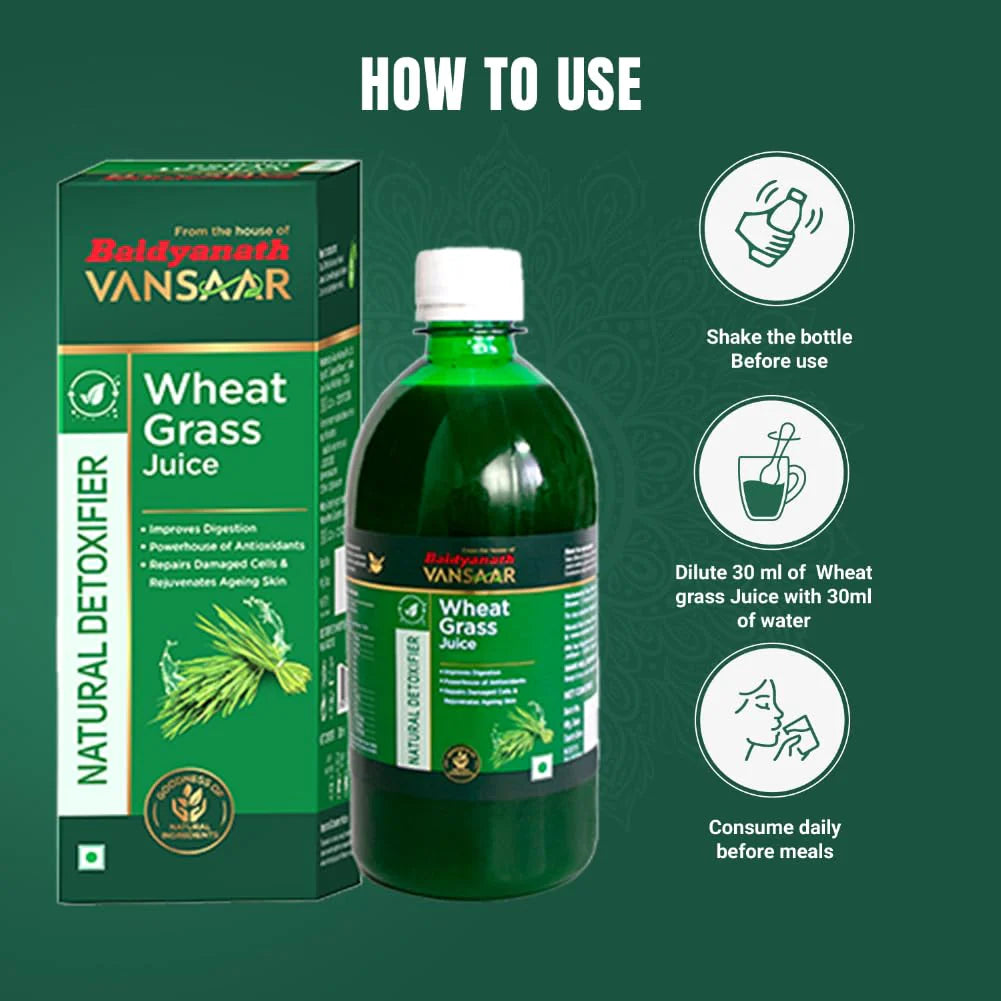 Baidyanath Vansaar Wheat Grass Juice