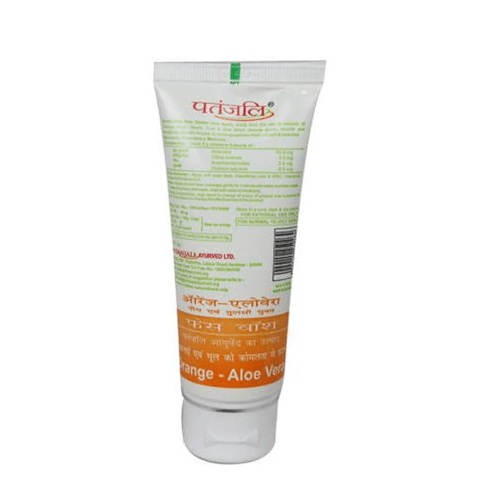 Patanjali Orange Aloevera Face Wash