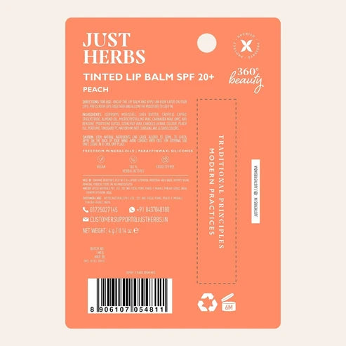 Tinted Lip Balms SPF 20+