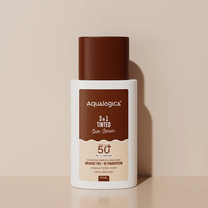 Aqualogica 3-in-1 Tinted Sun Serum