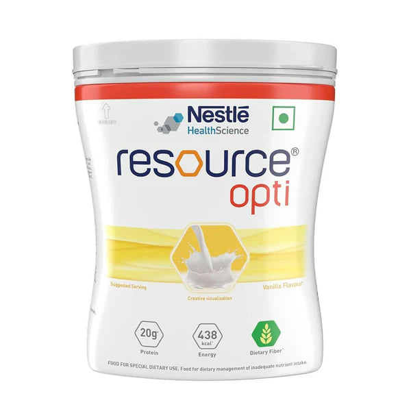Nestle Resource Opti Protein Powder - Vanilla Flavor - 400 gm