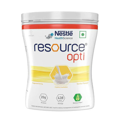 Nestle Resource Opti Protein Powder - Vanilla Flavor - 400 gm