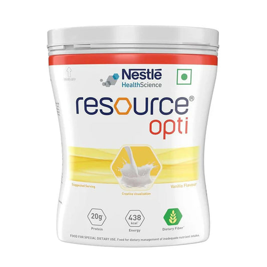 Nestle Resource Opti Protein Powder - Vanilla Flavor - 400 gm