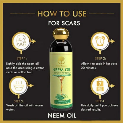 Wild Organic Neem Hair Oil - 200 ml