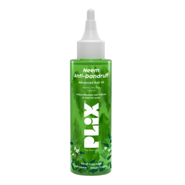 PLIX The Plant Fix Neem Anti-Dandruff Advanced Hair Oil - 100 ml