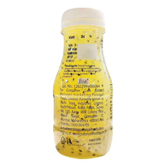 Patanjali Pineapple Basil Drink - 200 ml