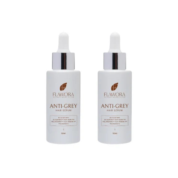 Flawora Anti-Grey Hair Serum - 50 ml - Pack of 1