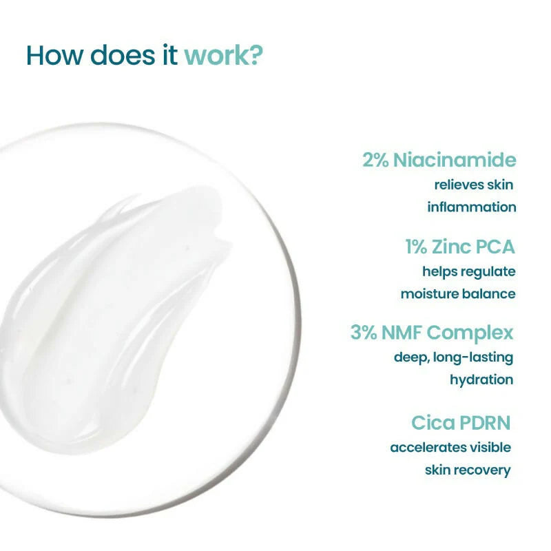 Wishcare 2:1:3 NMF Water Gel Moisturizer for Oily & Sensitive Skin, Oil-Free - 50 ml