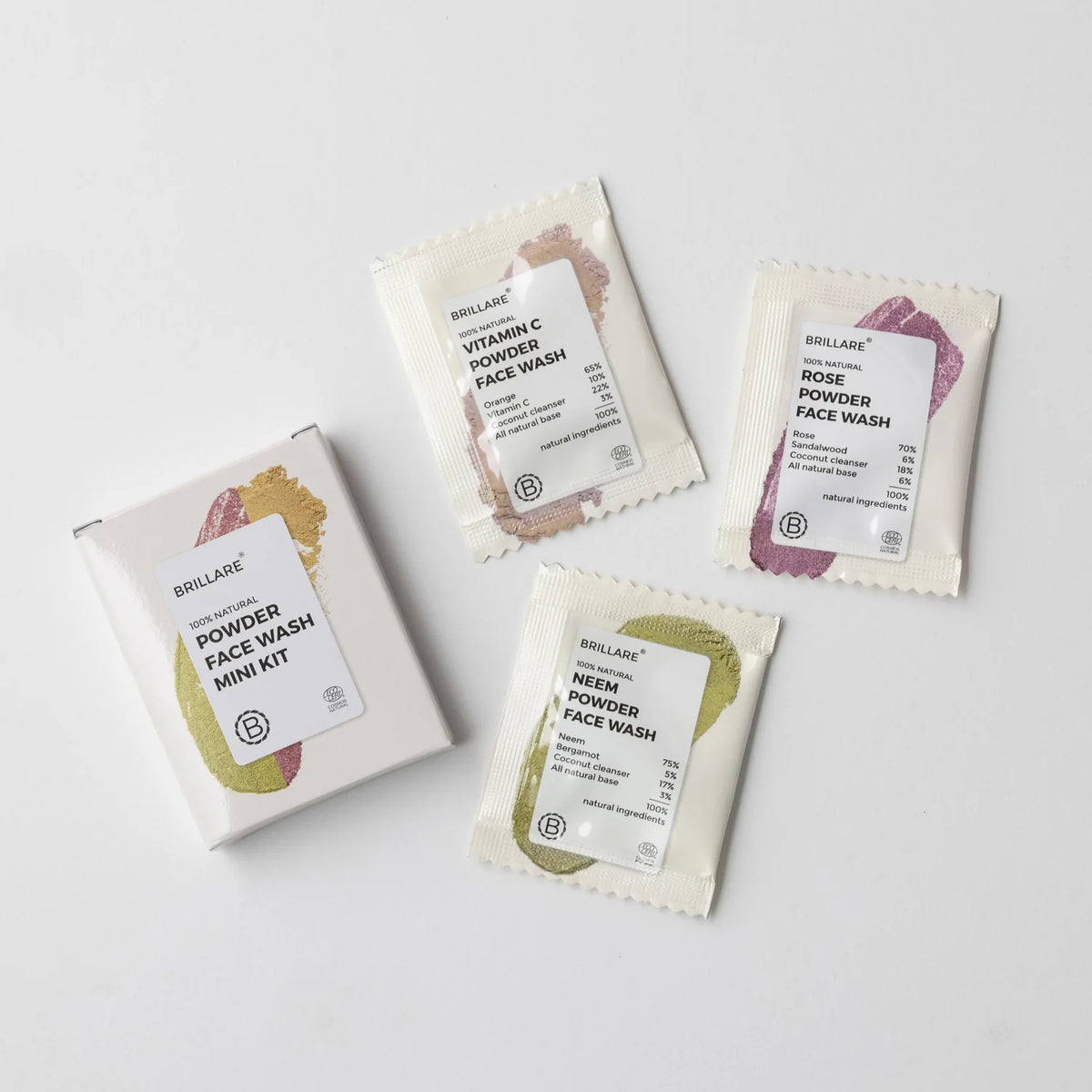 Powder Face Wash Mini Kit