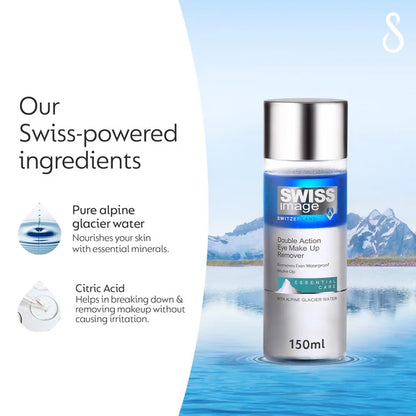 Swiss Image Essential Care Double Action Eye Make Up Remover - 150 ml