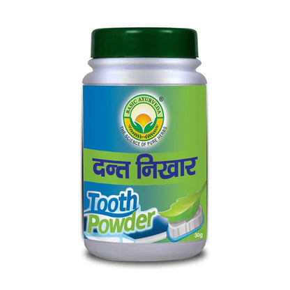 Basic Ayurveda Dant Nikhar Manjan - 30 gm