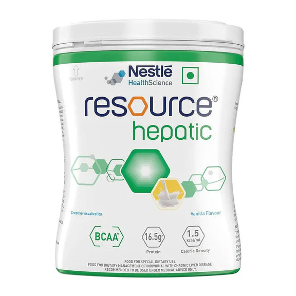 Nestle Resource Hepatic Protein Powder - Vanilla Flavor - 400 gm