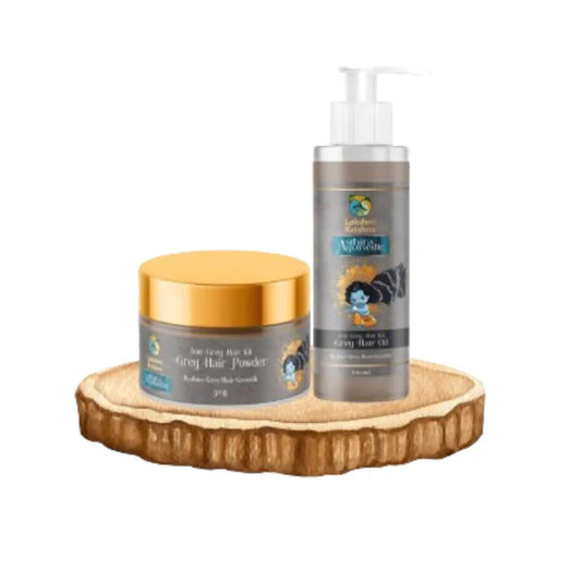 Lakshmi Krishna Naturals Anti Grey Hair Kit - Kit