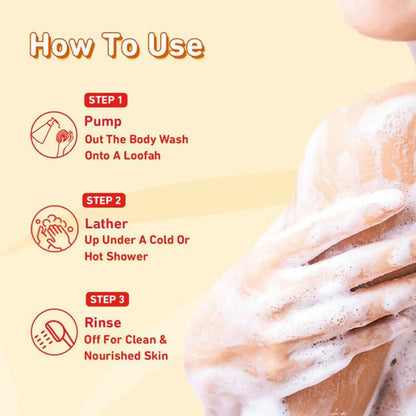 Plum BodyLovin' Caramel Popcorn Body Wash - 240 ml