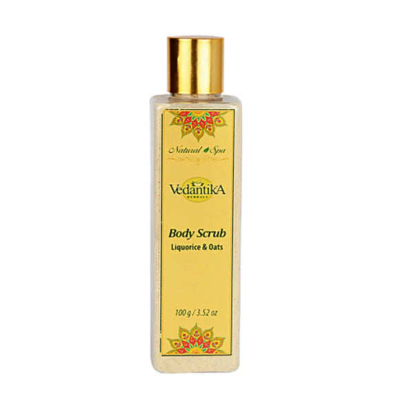 Vedantika Herbals Body Scrub (Liquorice & Oats) - 100 gm
