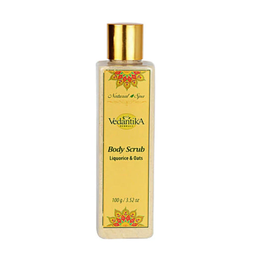 Vedantika Herbals Body Scrub (Liquorice & Oats) - 100 gm