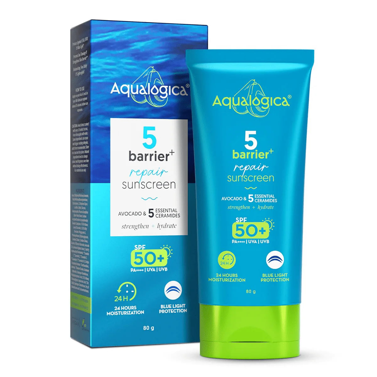 Aqualogica 5 Barrier+ Repair Sunscreen SPF 50+ - 50 gm