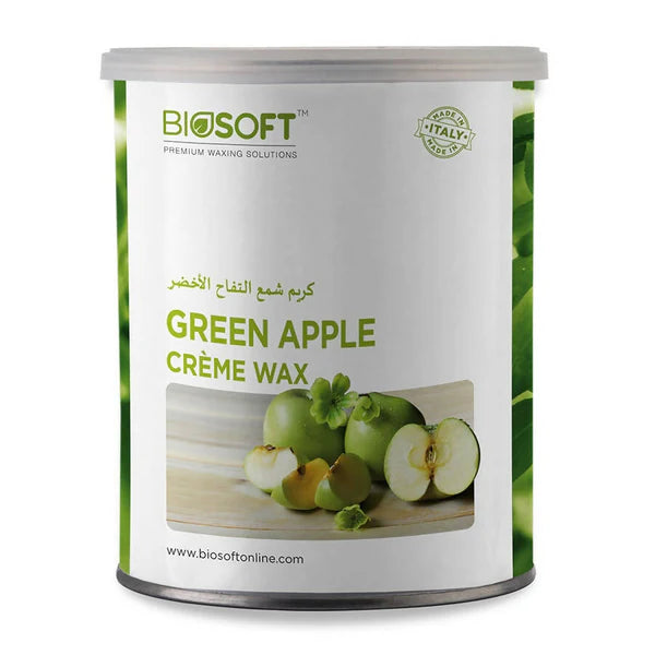 Biosoft Green Apple Cream Liposoluble Wax - 800 ml