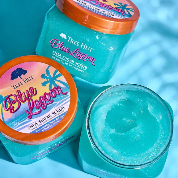 Tree Hut Blue Lagoon Shea Sugar Scrub - 510 gm