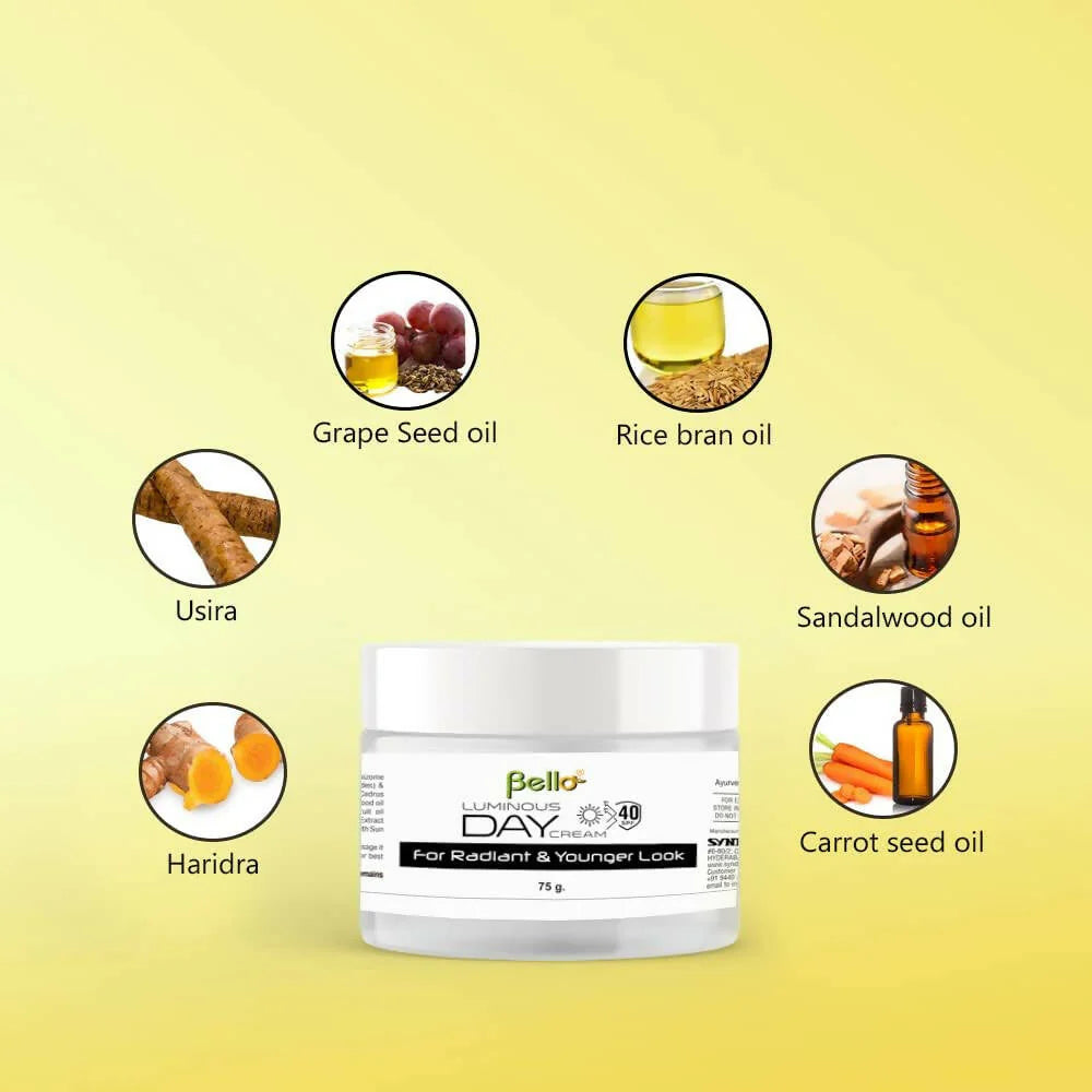 Bello Herbals Luminous Day Cream - 75 gm